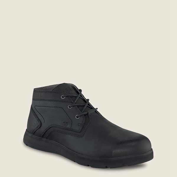 Safety Støvler Herre - Red Wing Zero-G Lite - Toe Chukka - Sort - PELYJK-460